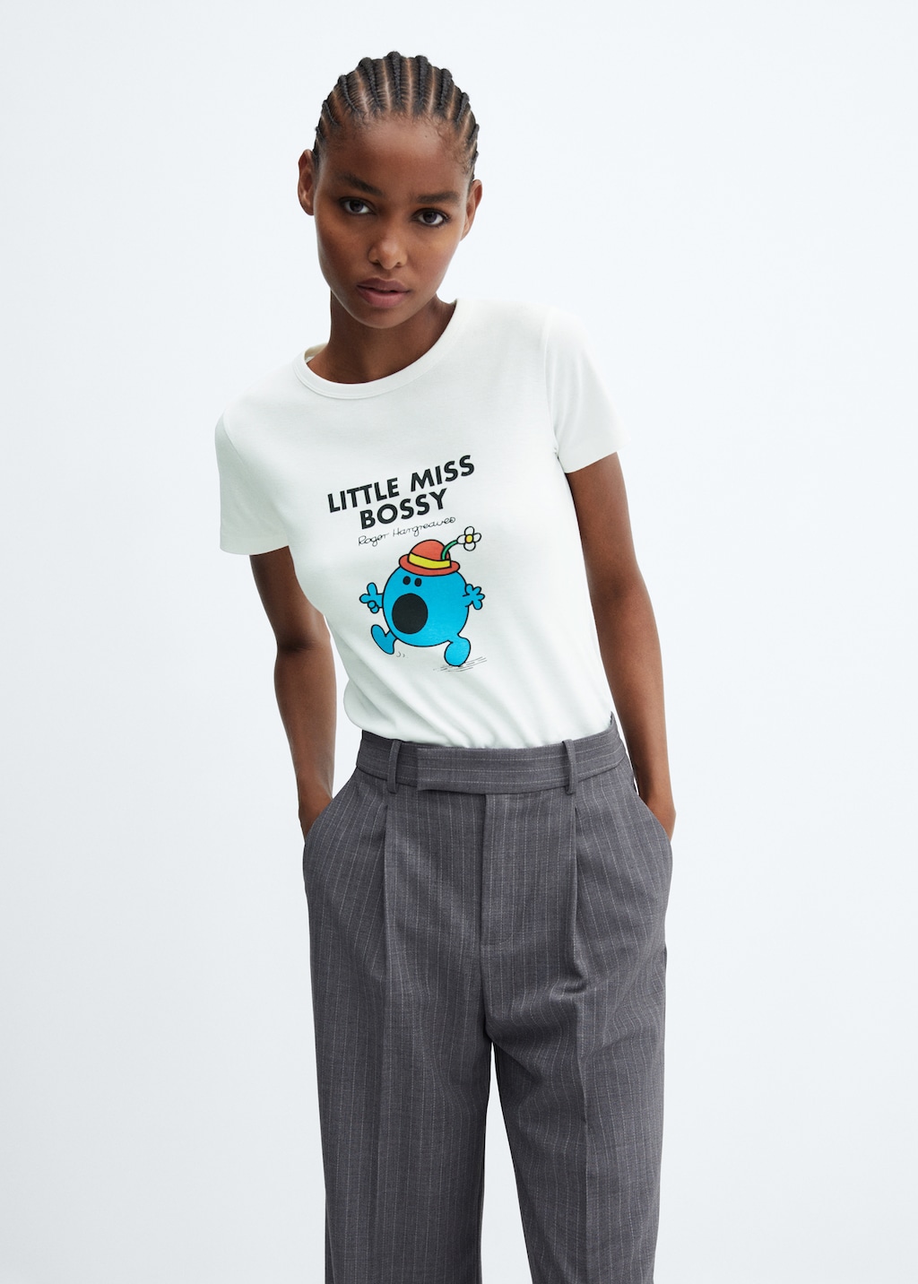 Mr. Men and Little Miss T-shirt - Medium plane