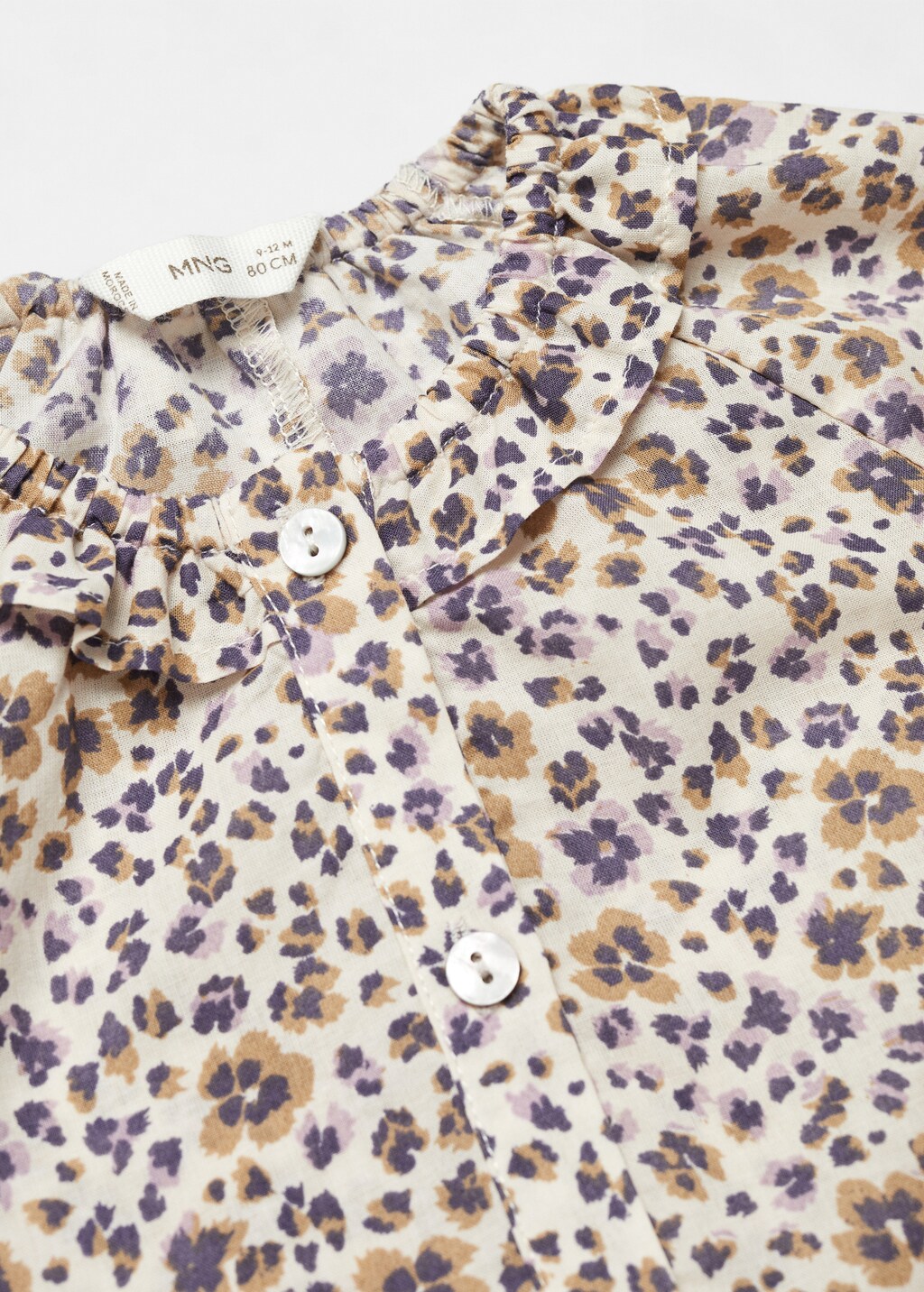 Bluse mit Blumenmuster - Detail des Artikels 0