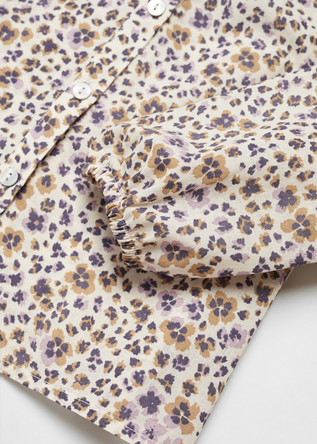 Floral print blouse - Details of the article 8