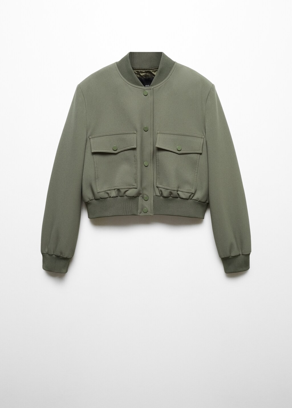 Bomber jacket with shoulder pads - Article without model