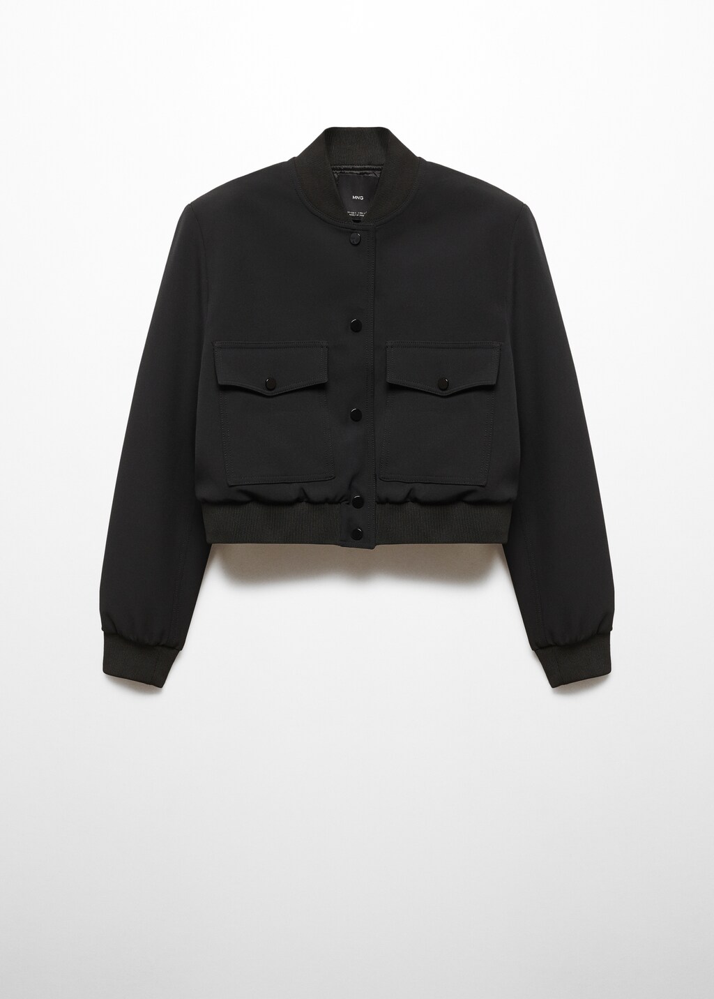 Bomber jacket with shoulder pads - Article without model