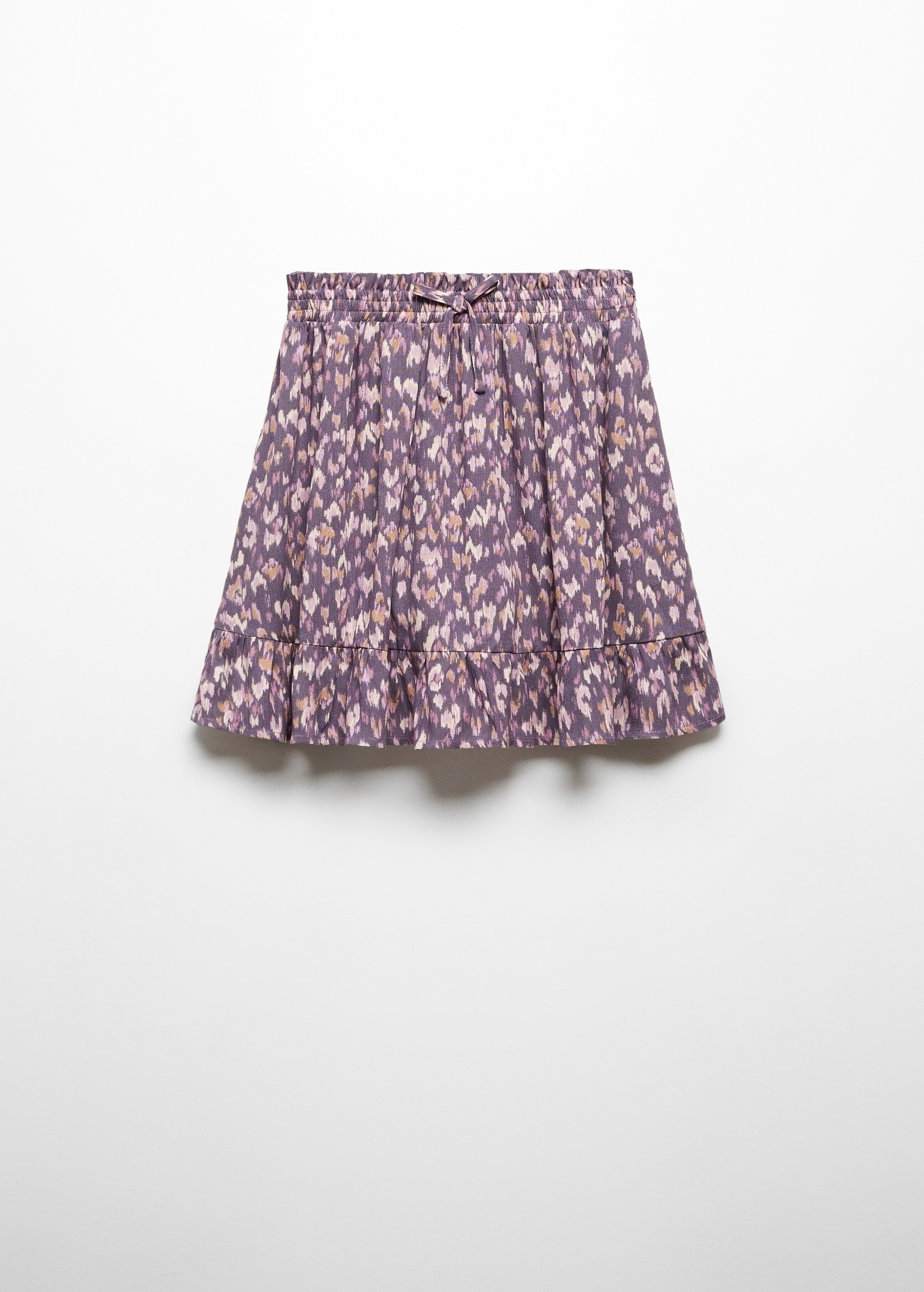 Ruffle printed skirt - Article without model