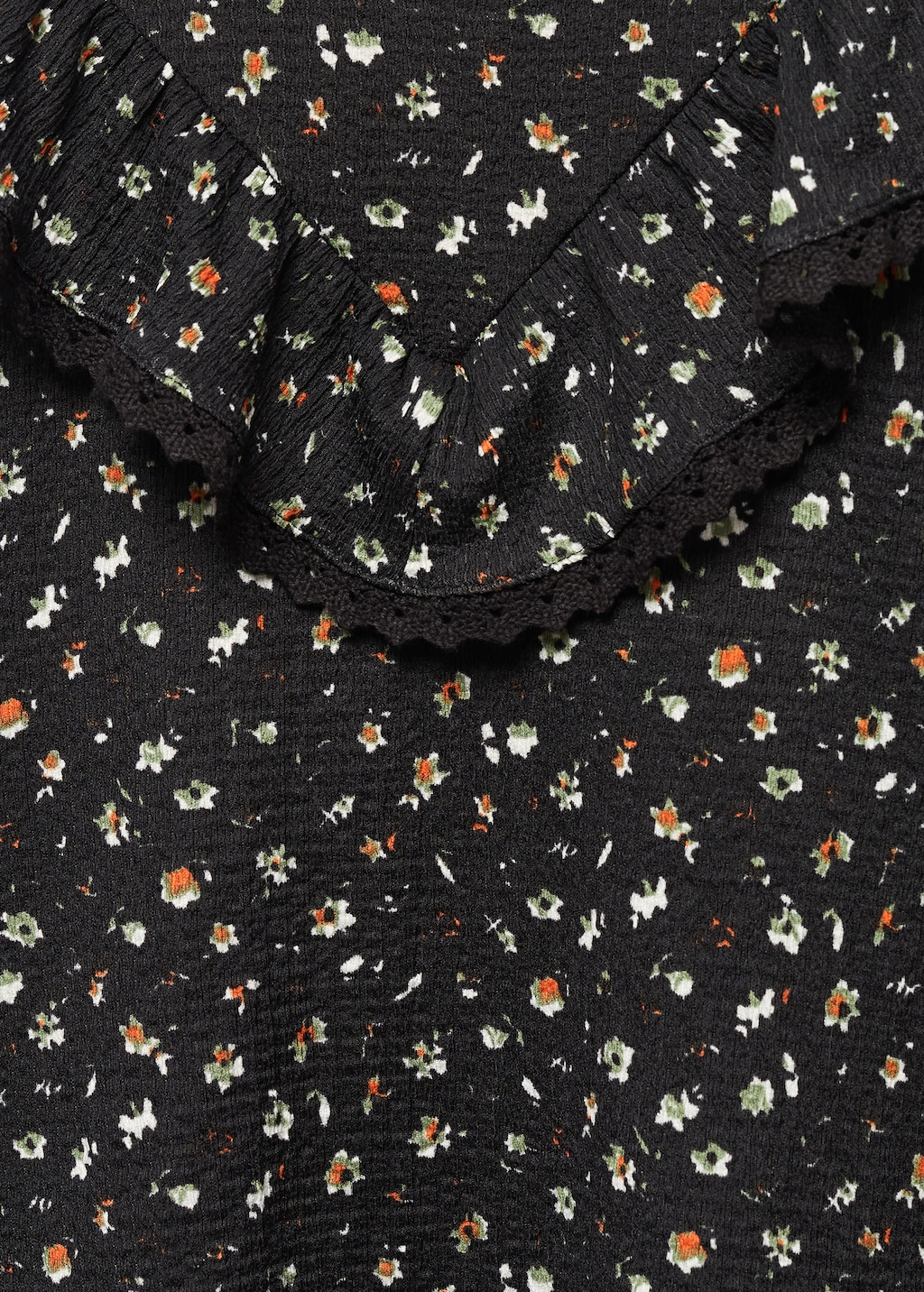 Floral long sleeve t-shirt - Details of the article 8