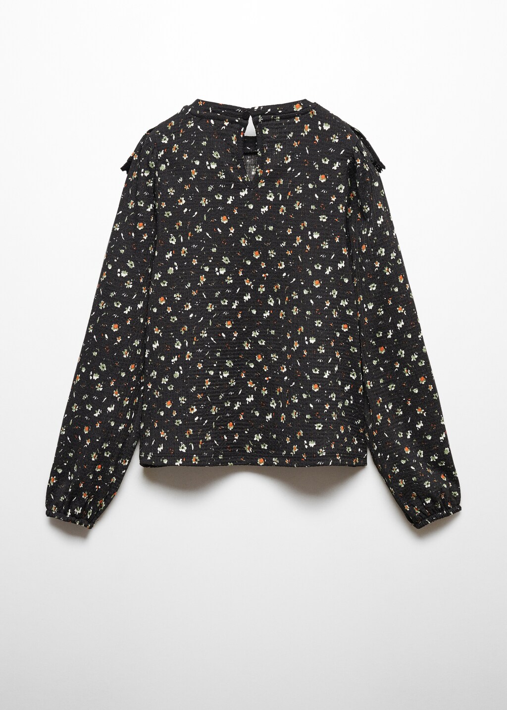 Floral long sleeve t-shirt - Reverse of the article