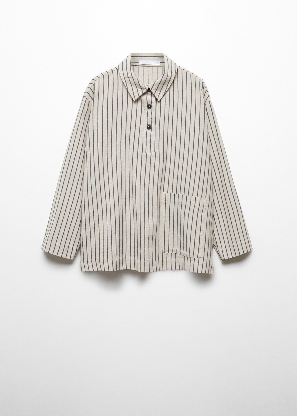 Striped pyjama shirt - Article without model