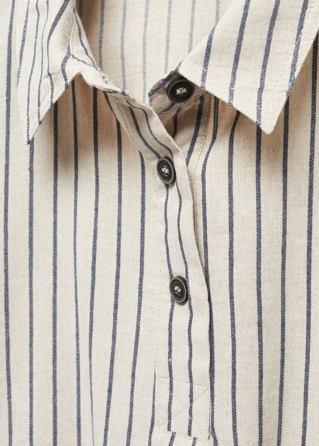 Striped pyjama shirt - Details of the article 8