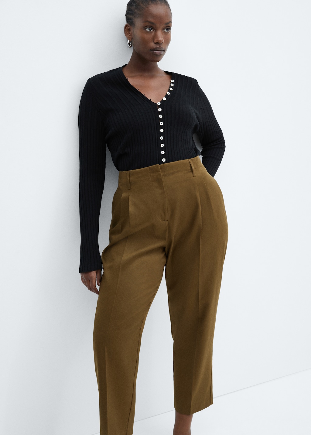 Next high waisted trousers best sale