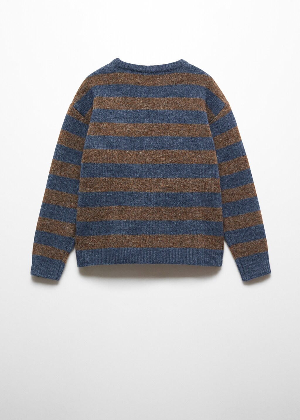 Striped knit sweater - Reverse of the article