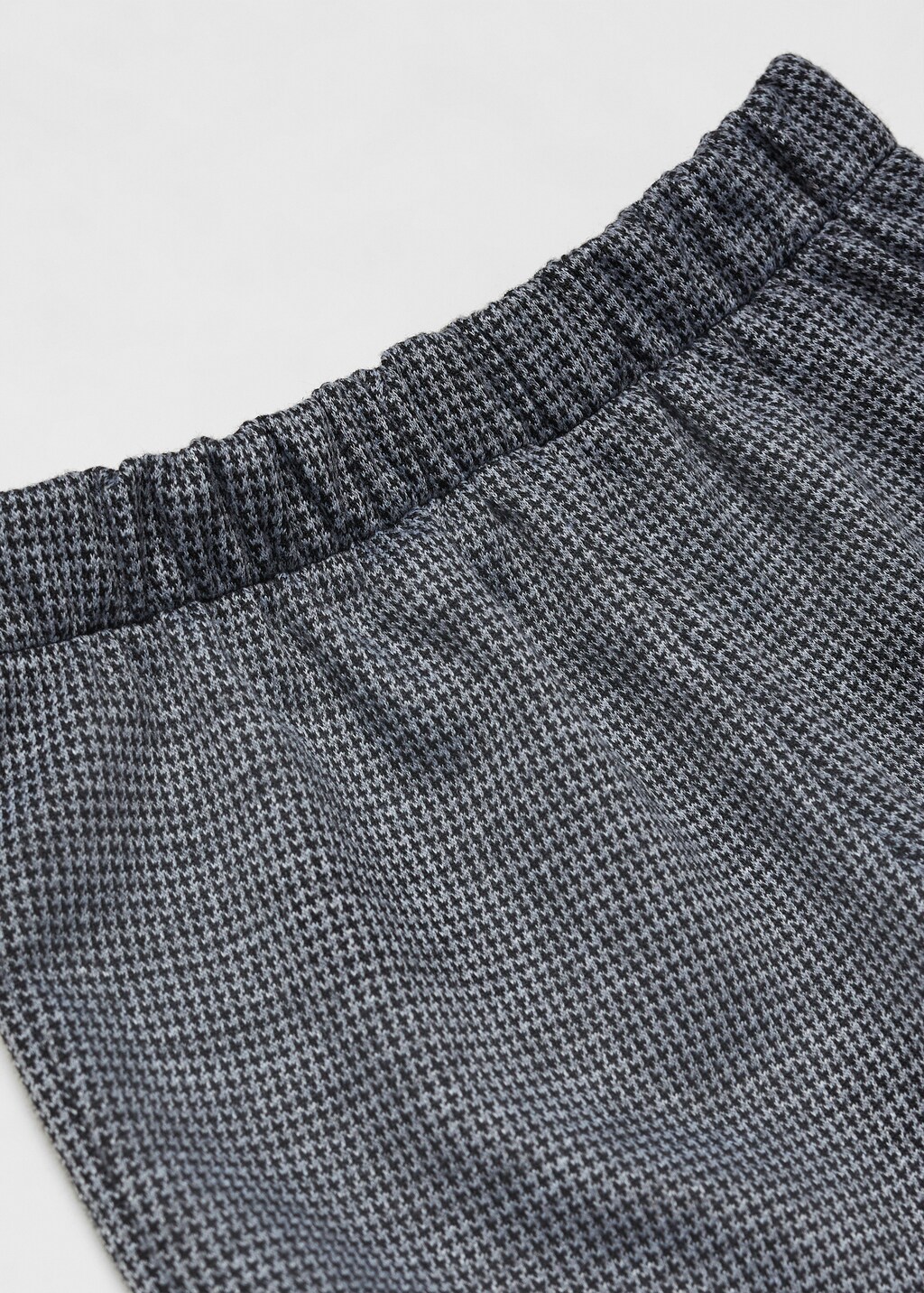 Houndstooth skirt trousers - Details of the article 0