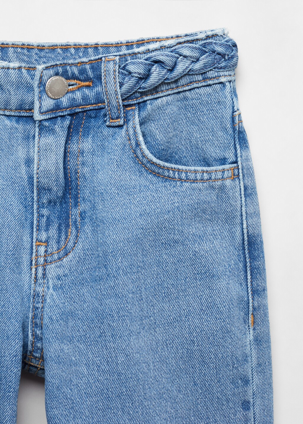 Cotton mom-fit jeans - Details of the article 8