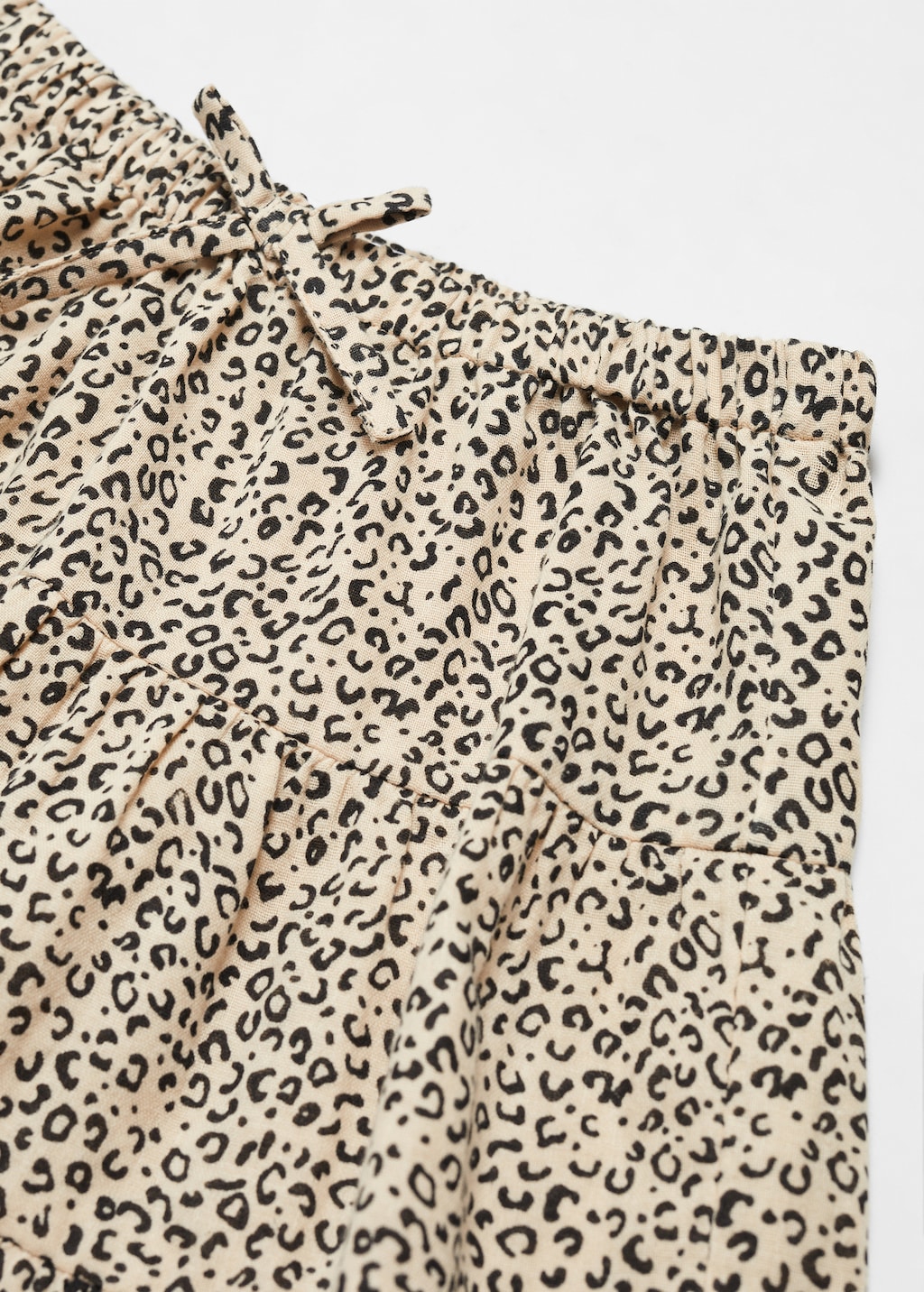 Leopard cotton skirt - Details of the article 8