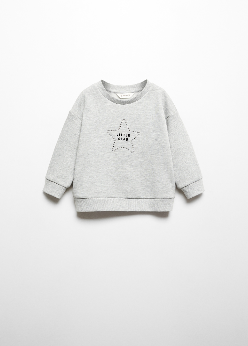 Message cotton sweatshirt - Article without model