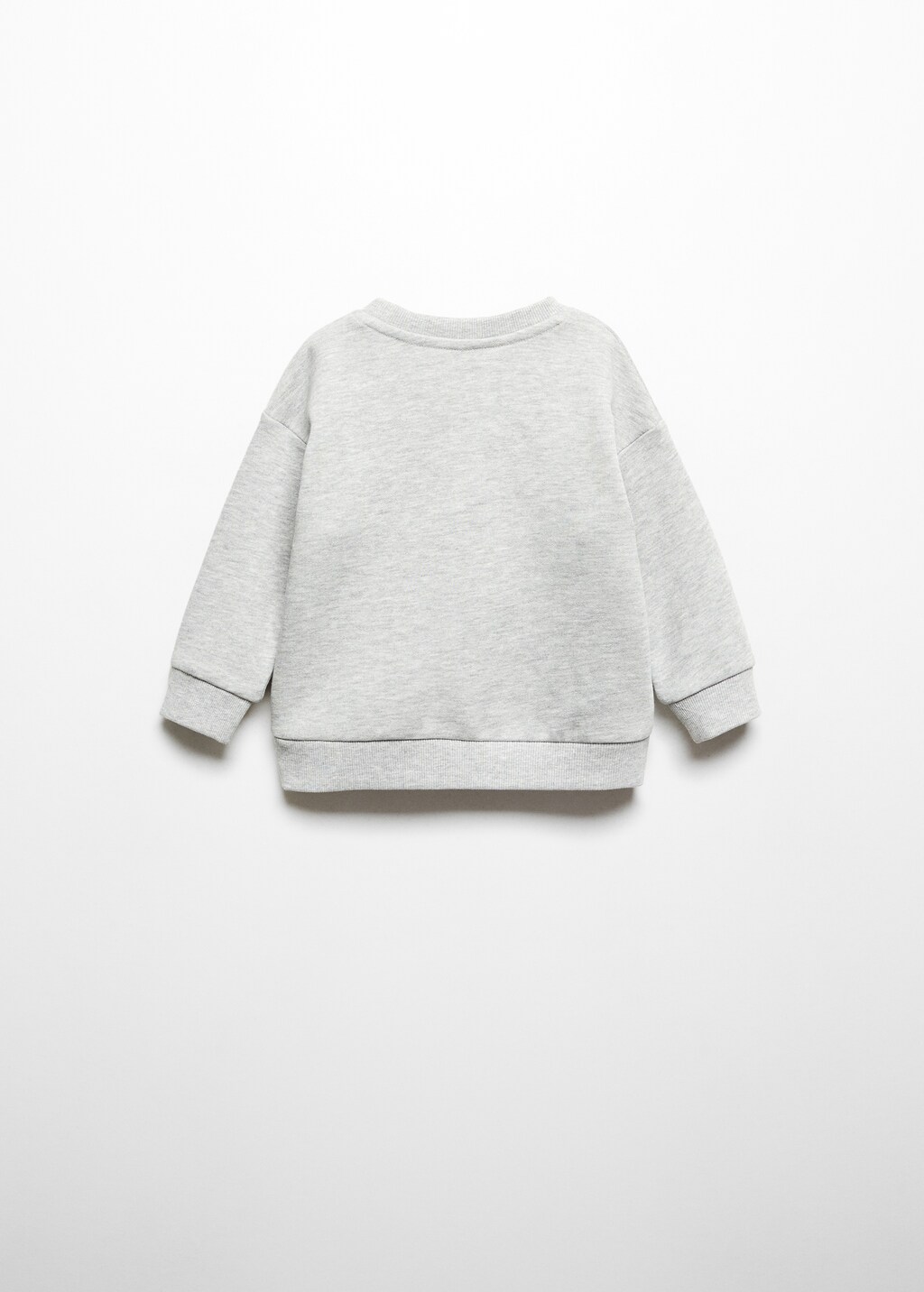 Sweater coton message - Verso de l’article