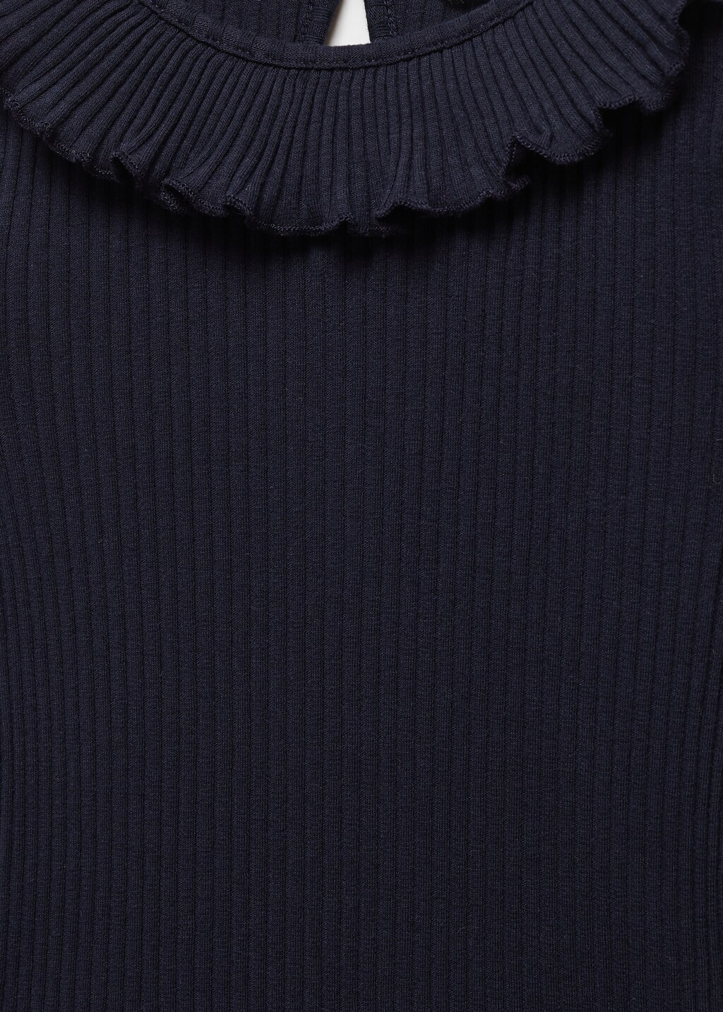 Long-sleeved t-shirt with ruffle - Details of the article 8