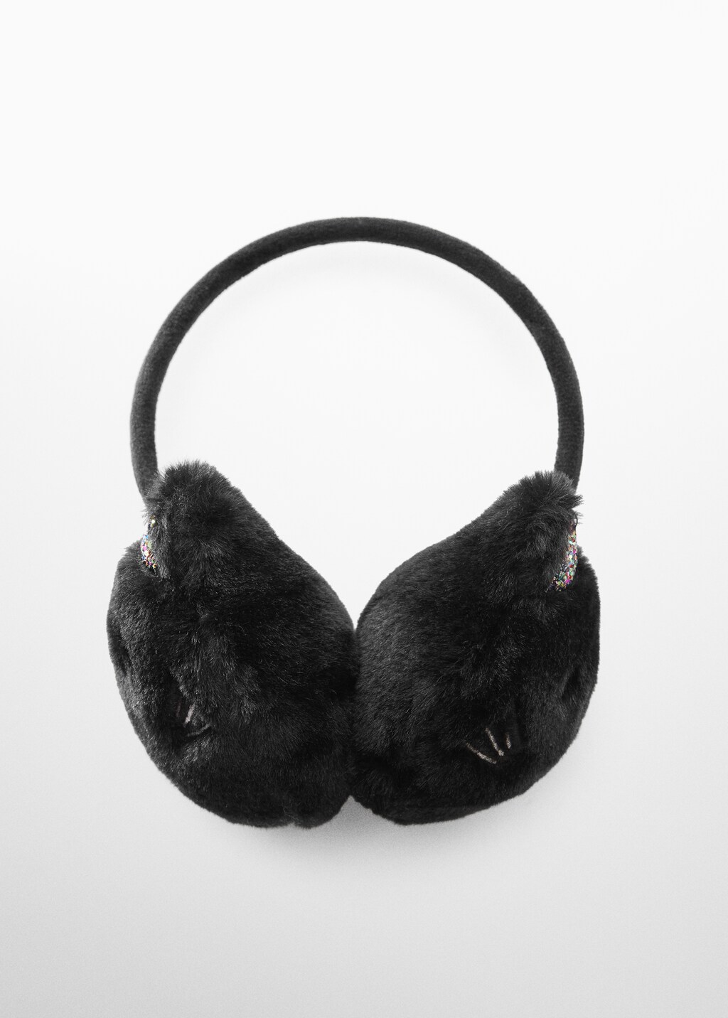 Cat faux fur earmuffs - Article without model