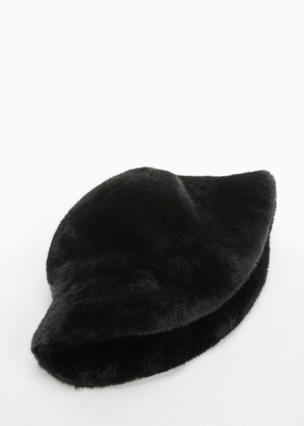 Fur-effect bucket hat - Details of the article 1