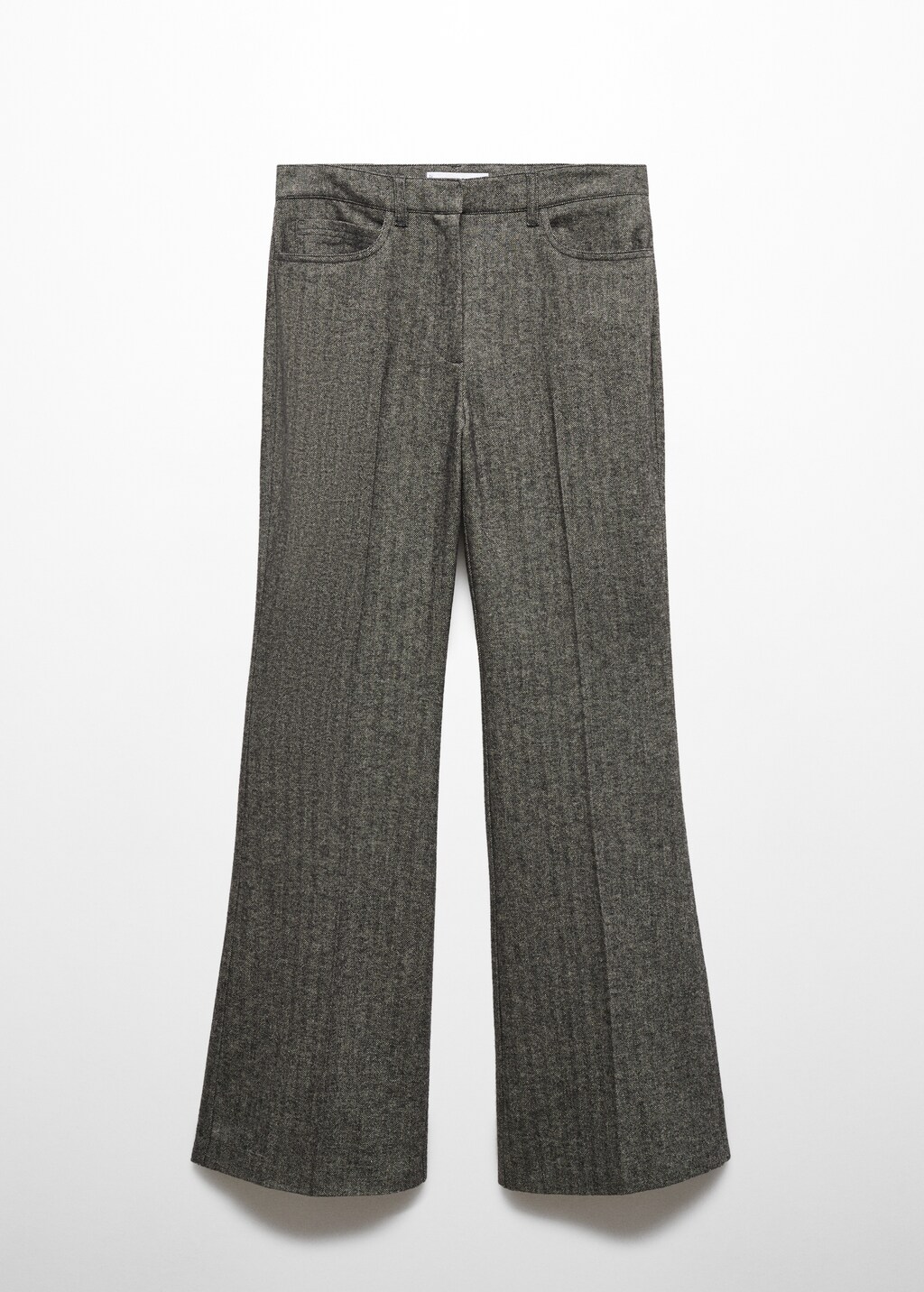 Flared wool suit trousers - Article without model