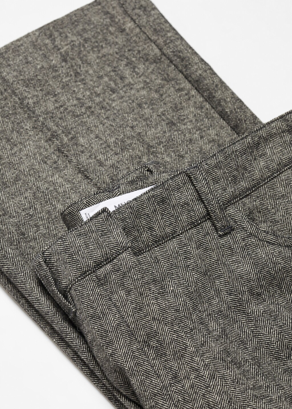 Flared wool suit trousers - Details of the article 8