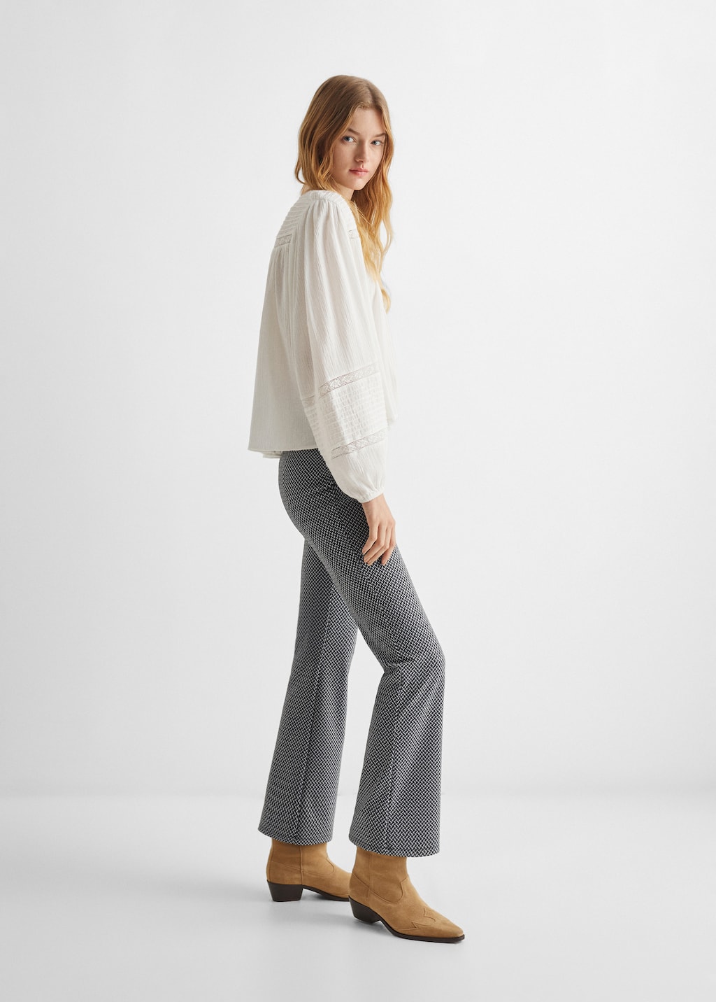 Leggings mit Muster - Mittlere Ansicht