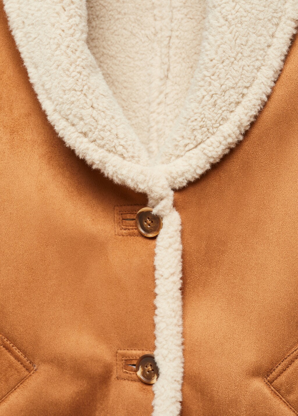 Jacket with shearling-effect lining - Details of the article 8