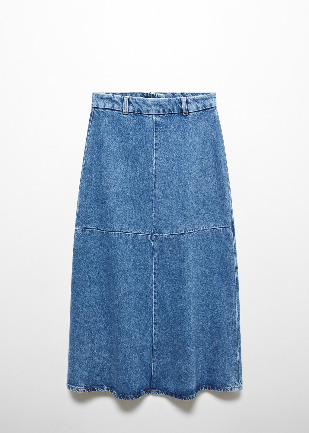 A-line denim skirt - Article without model