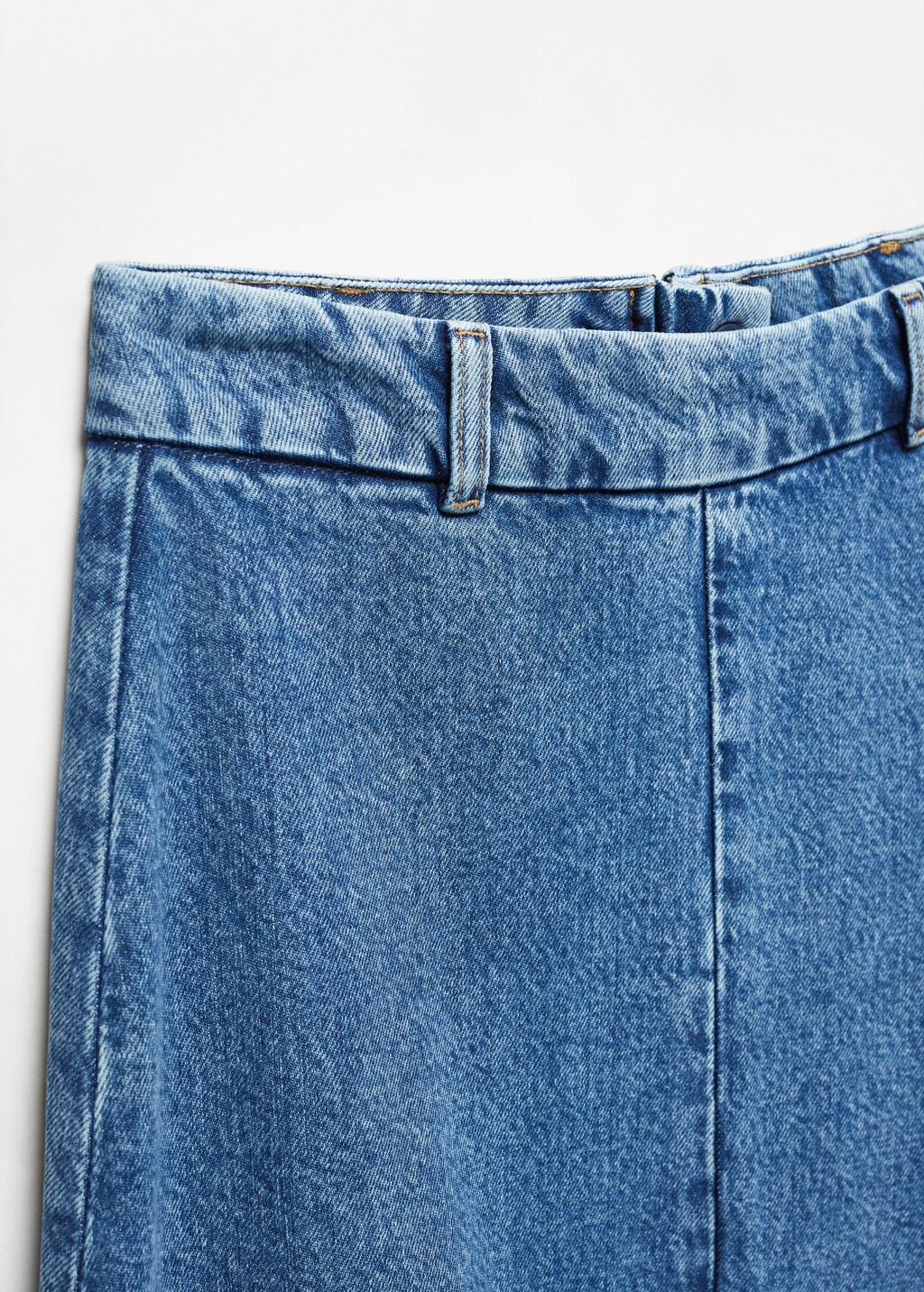 A-line denim skirt - Details of the article 8