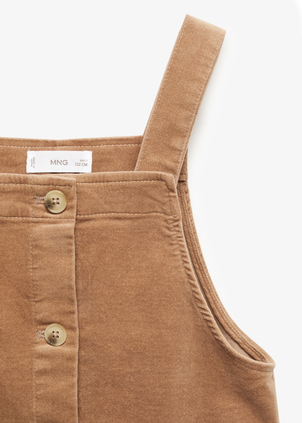 Cotton pinafore dress - Details of the article 8