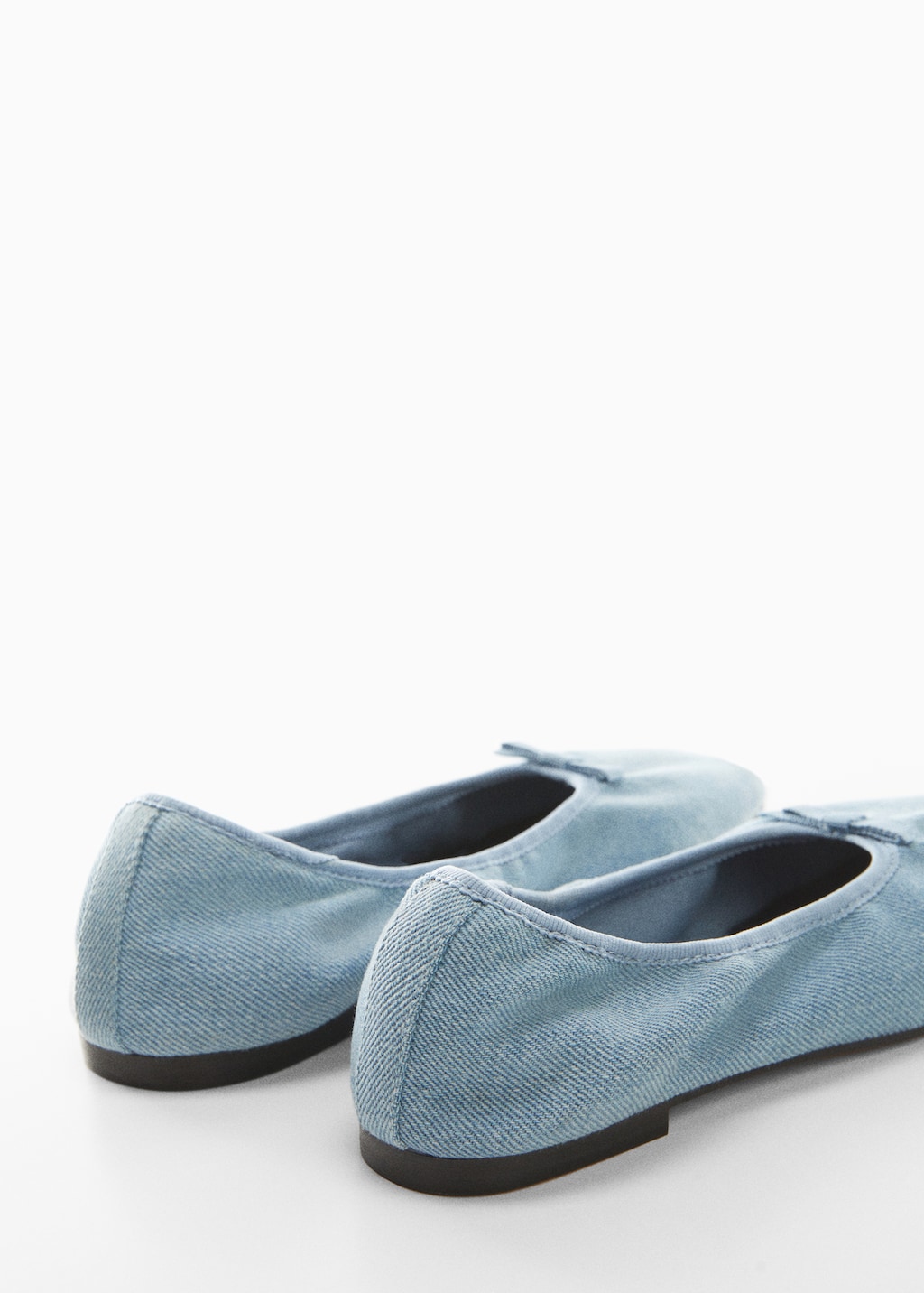 Denim ballerinas - Details of the article 2