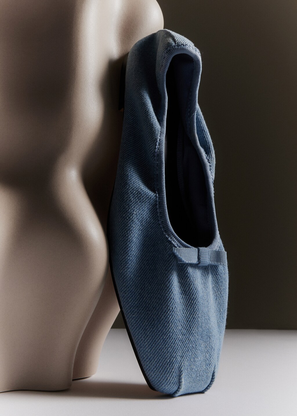 Denim ballerinas - Details of the article 7