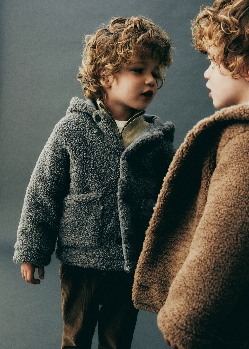 Shearling-effect coat - Details of the article 5