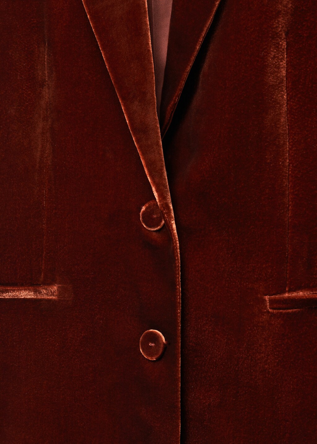 Velvet suit blazer - Details of the article 8