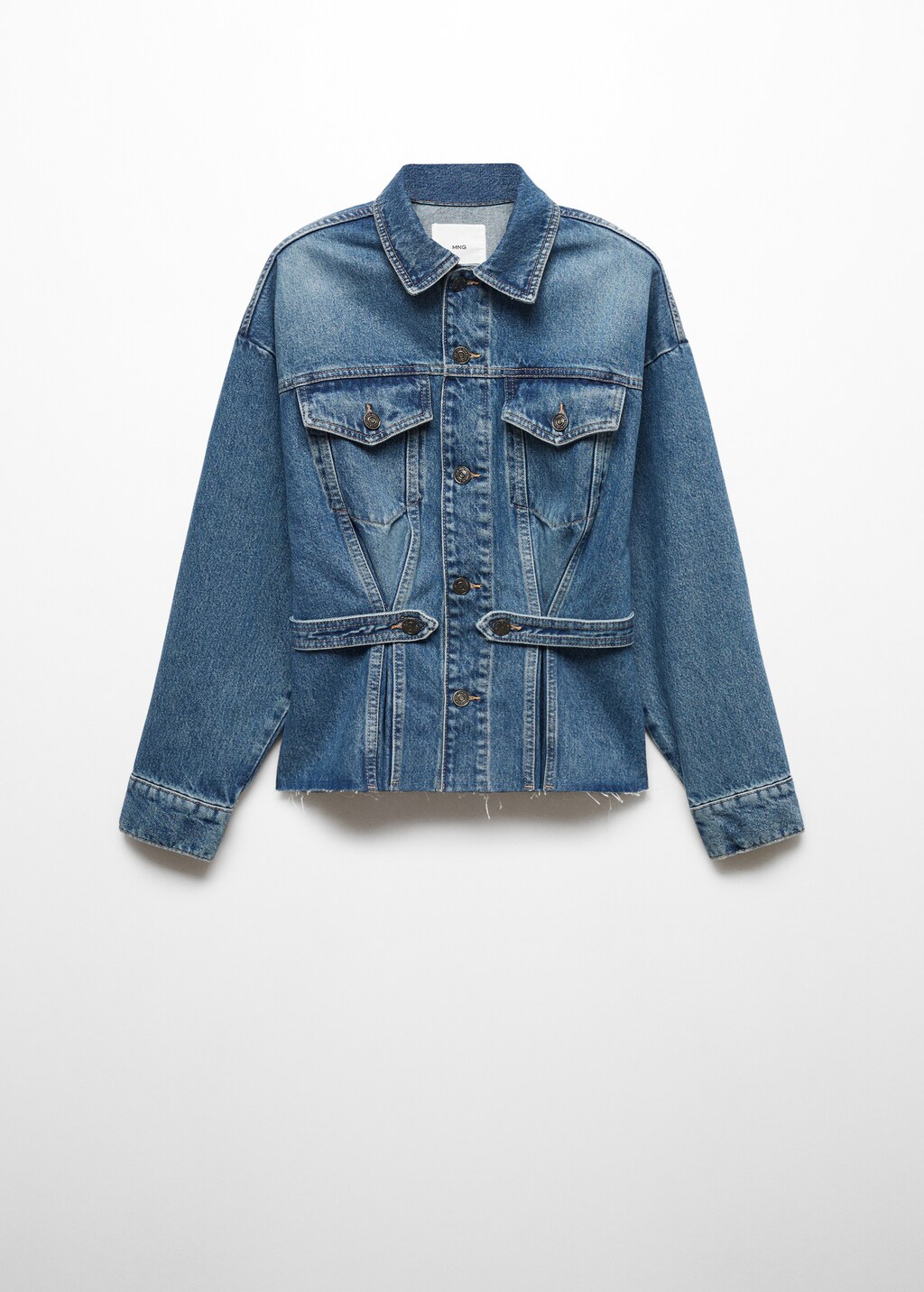 Fitted denim jacket - Article without model