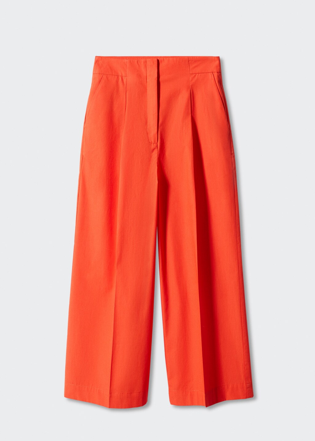 Cotton culotte trousers - Article without model