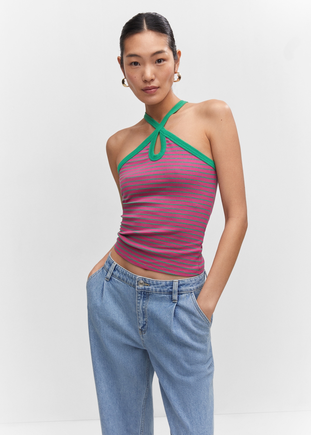 Top punt coll halter - Pla mig