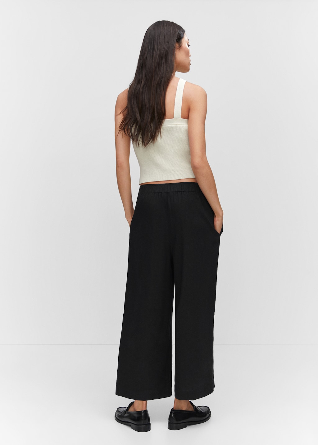 Pantalons culotte lli - Revers de l'article