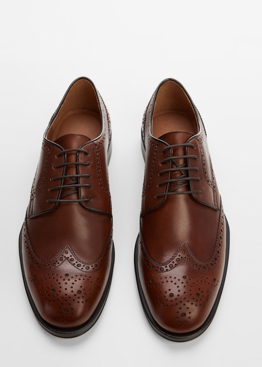 Die-cut leather dress shoes - Details of the article 2