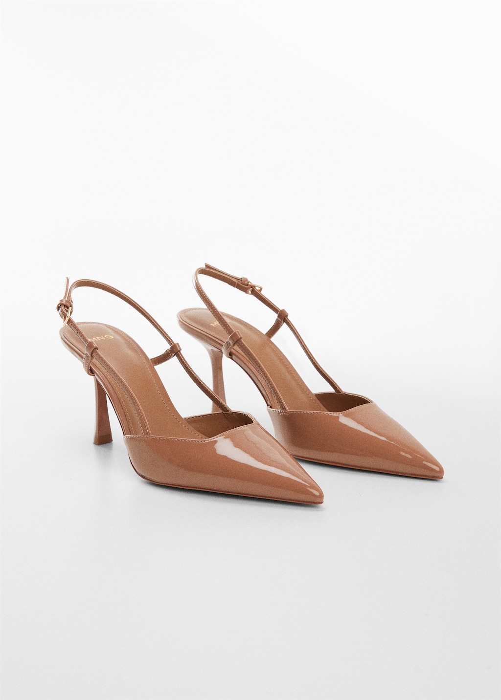 Pointed-toe heeled shoes - Medium plane