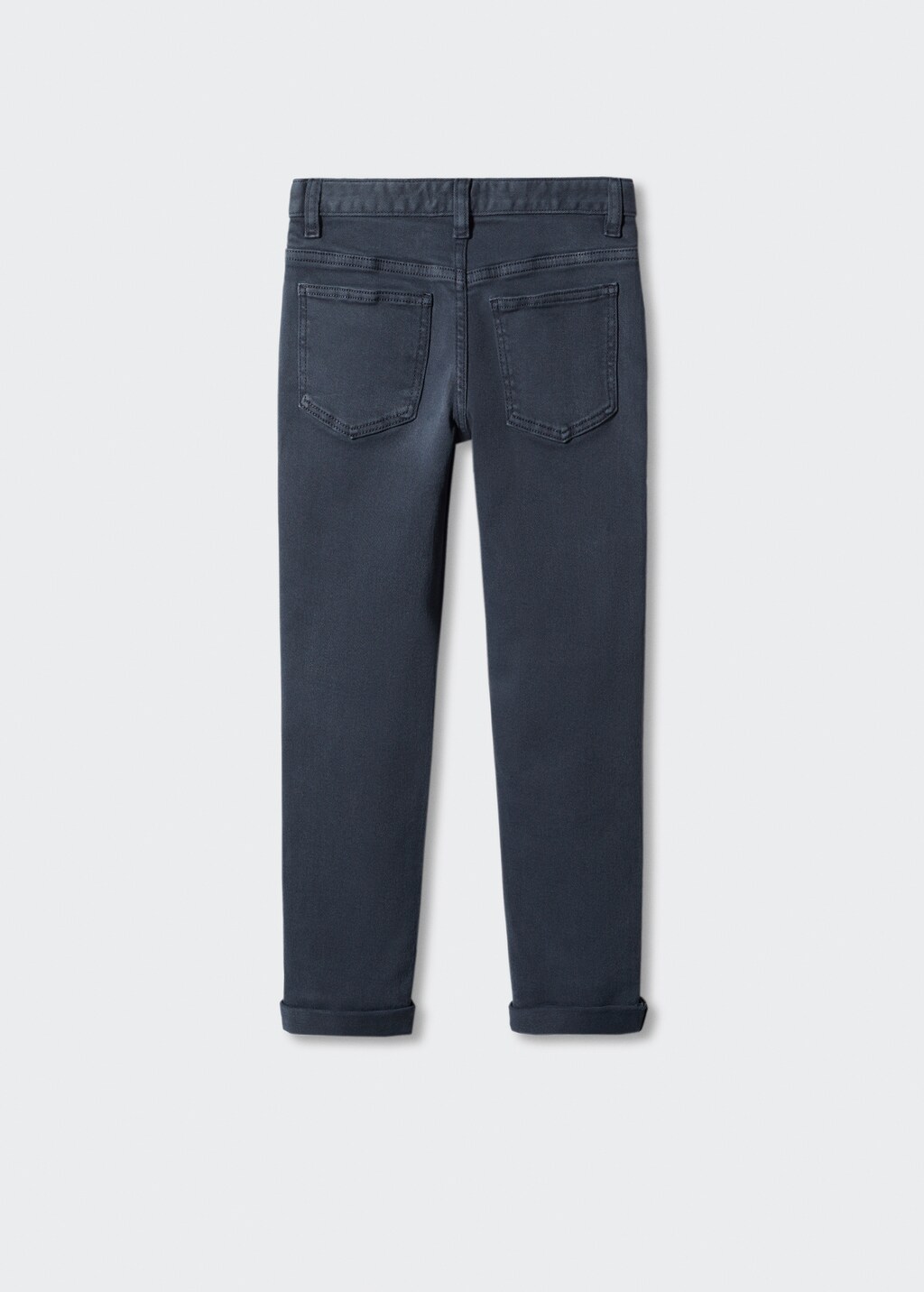 Straight flannel trousers - Details of the article 8