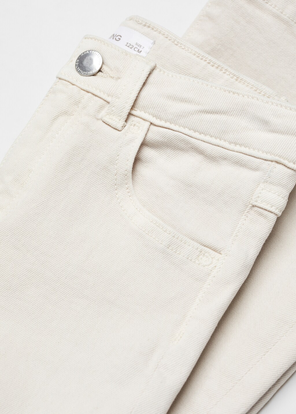 Flared jeans with slits - Details of the article 8