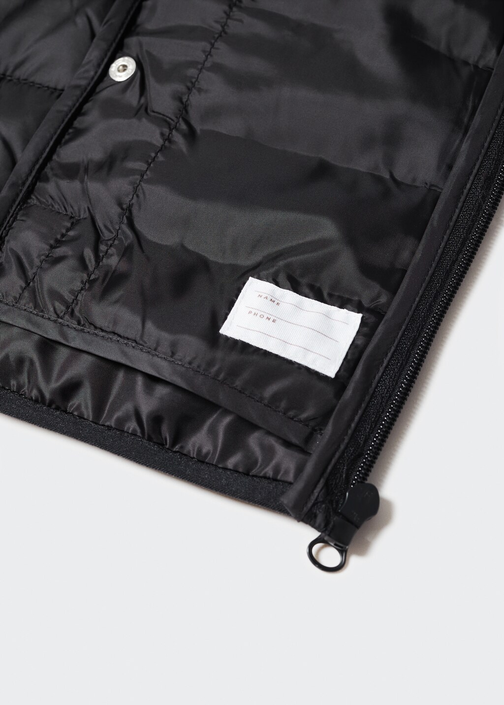 Hood quilted coat - Details of the article 8