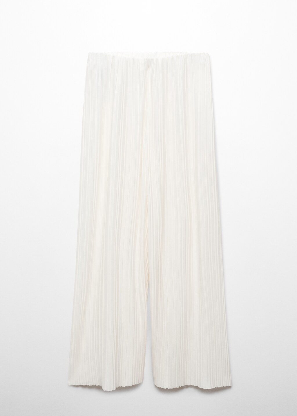 Pleated wideleg trousers - Article without model