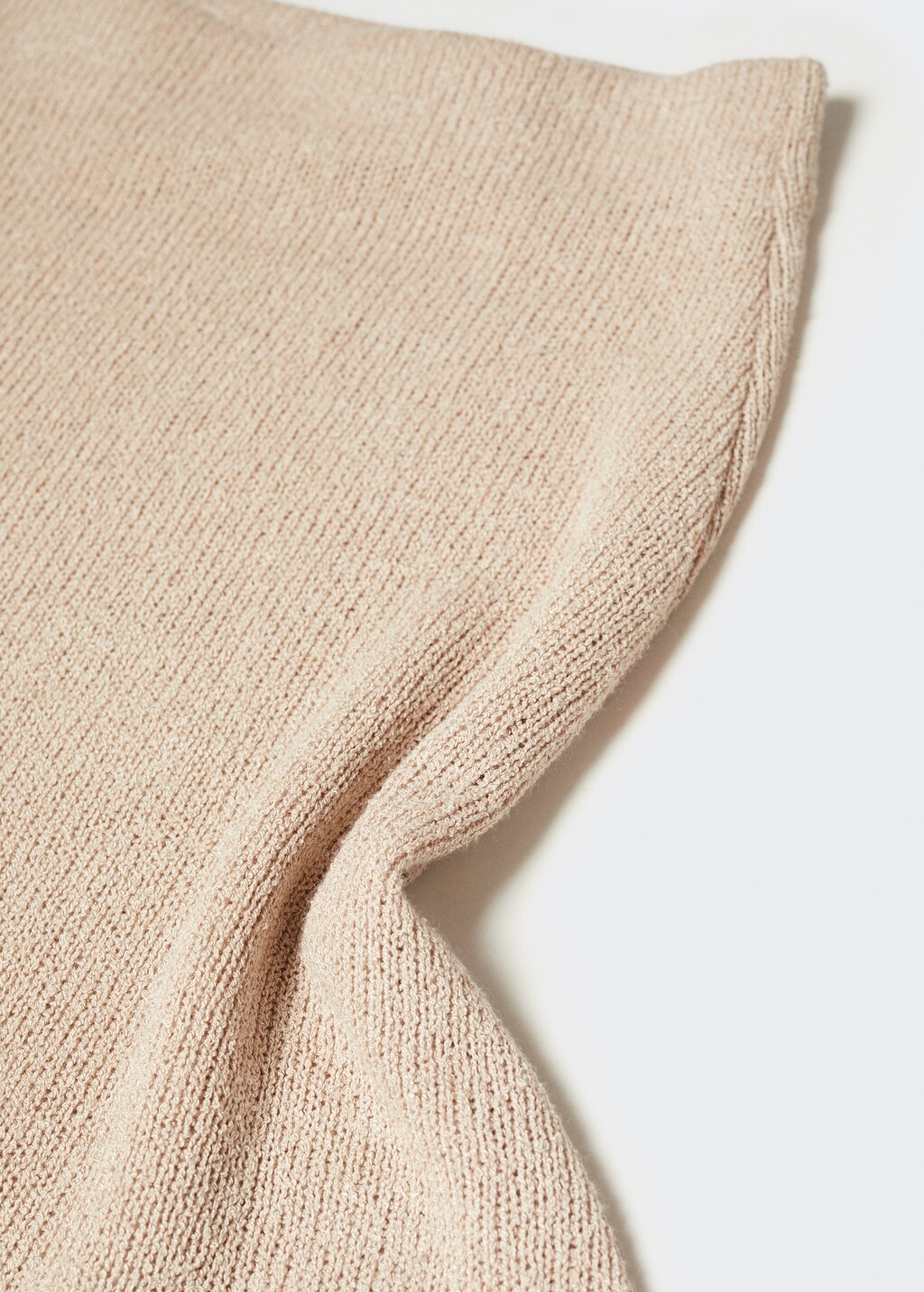 Semi-transparent knitted mini-skirt - Details of the article 8