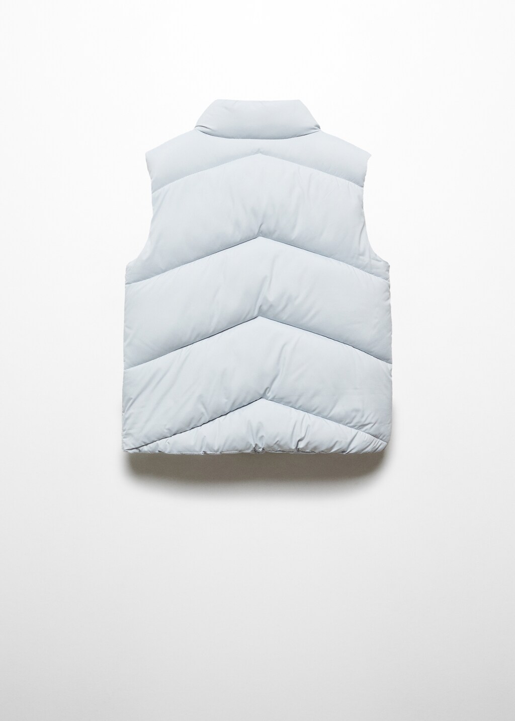 Quilted gilet - Reverse of the article