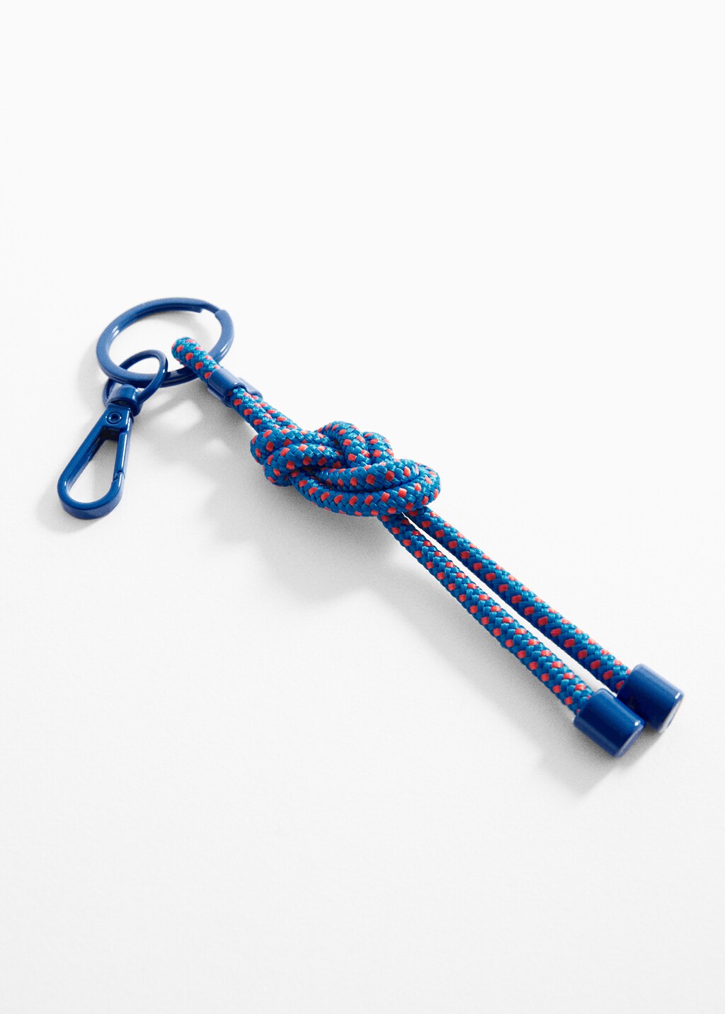 Carabiner keychain with knot - Medium plane