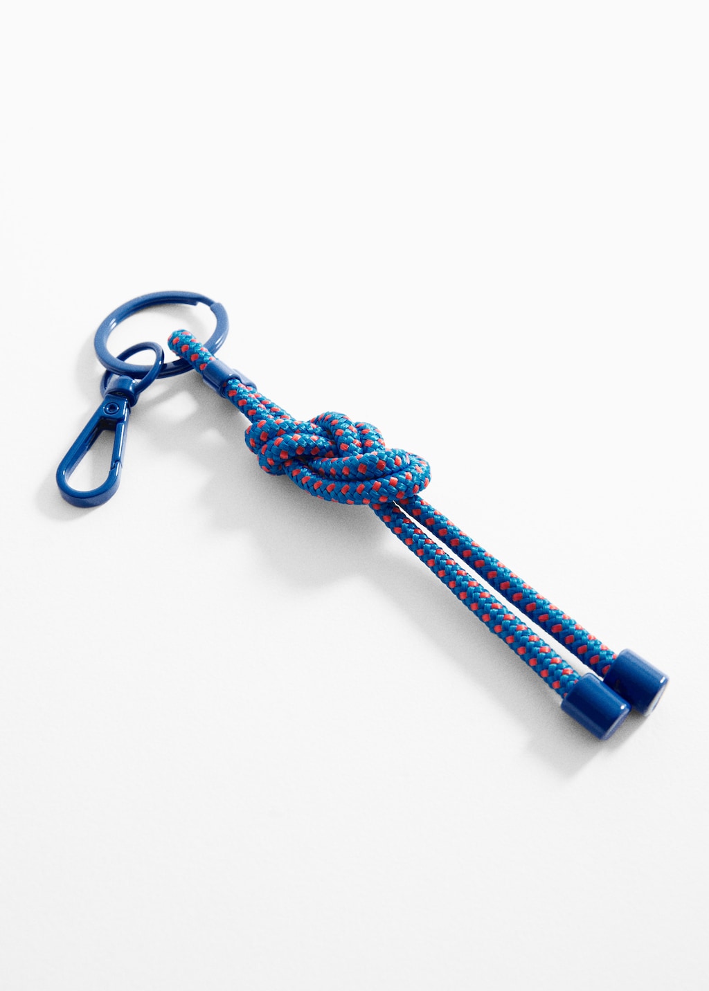 Carabiner keychain with knot - Medium plane