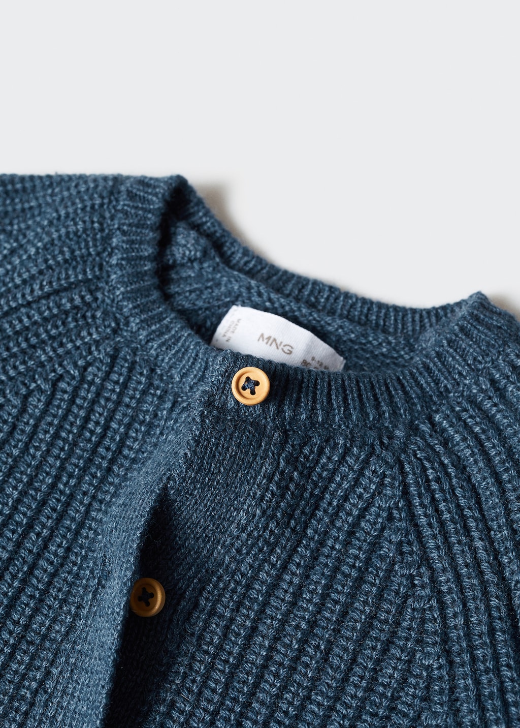 Cotton-blend cardigan - Details of the article 0