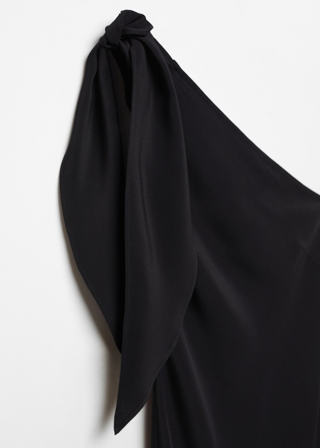 Asymmetric bow dress - Details of the article 8