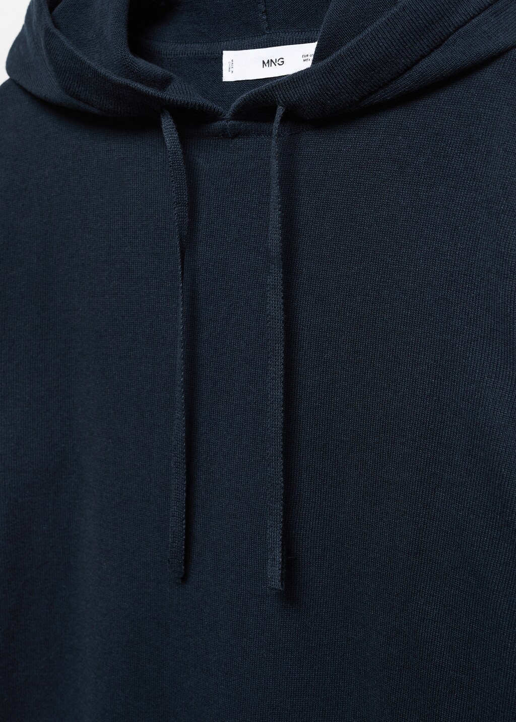 Pyjama-Sweatshirt mit Kapuze aus Baumwolle und Leinen - Detail des Artikels 8