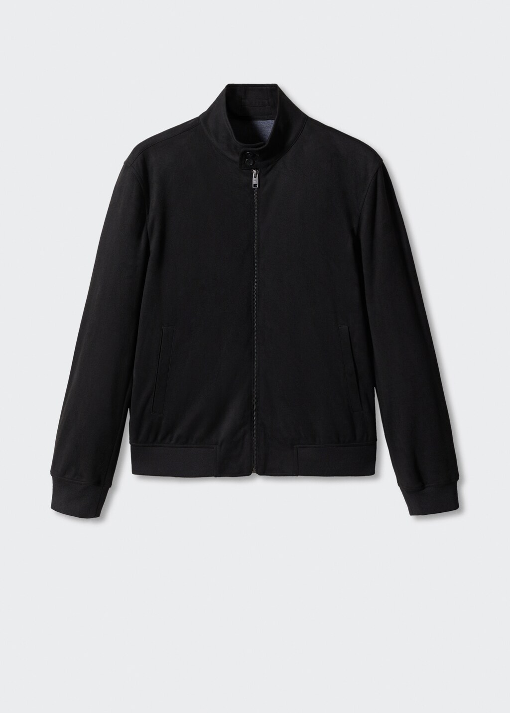 Blouson bomber imitation daim - Article sans modèle