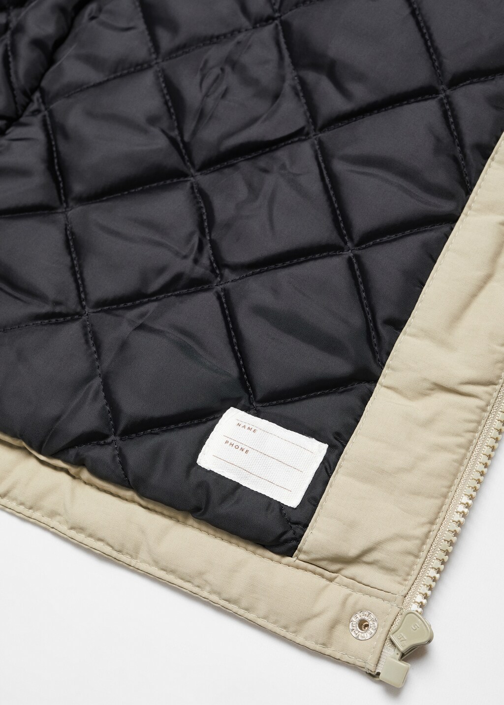 Hooded water-repellent coat - Details of the article 8